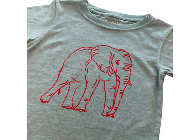 Gray Elephant T-Shirt