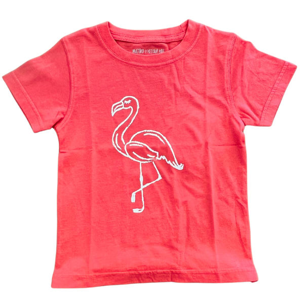 Salmon Pink Flamingo T-Shirt