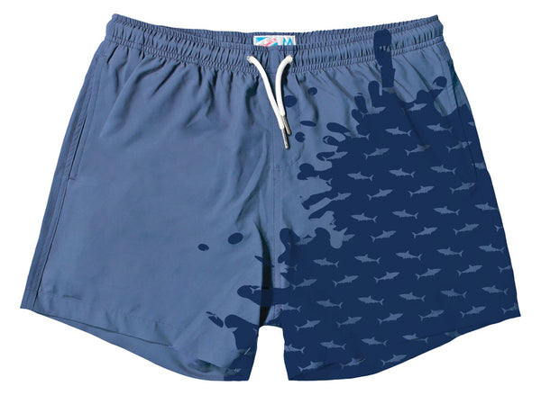 Navy To Shark- Swim Trunk (Men's)