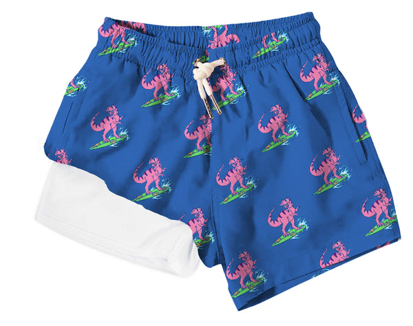 Jurassic Beach- Swim Trunk