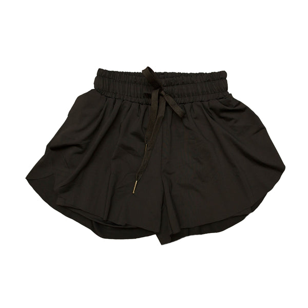 Black Buttferly Shorts