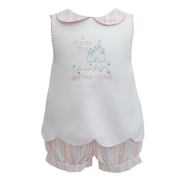 A Dream Is A Wish Bow Bloomer Set