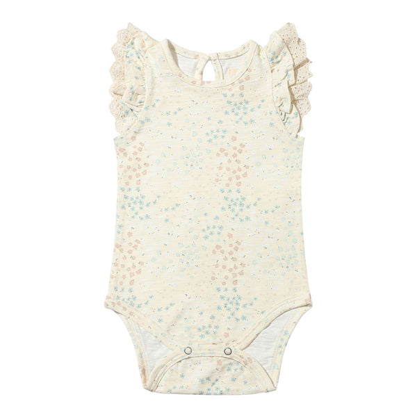 Amber Onesie- Natural Spring Floral