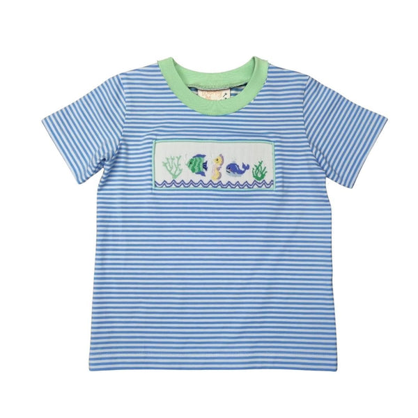 Under The Sea Smocked Shirt