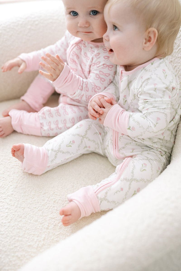 Bow Sleep Zip Romper