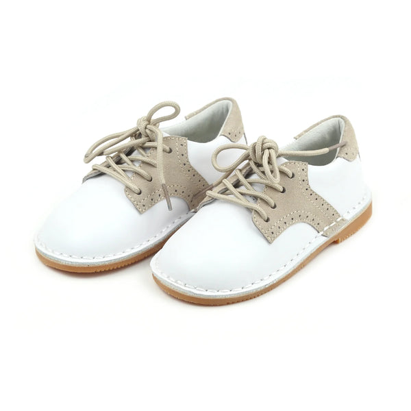 Rowan Classic Saddle Shoe- White/Sand