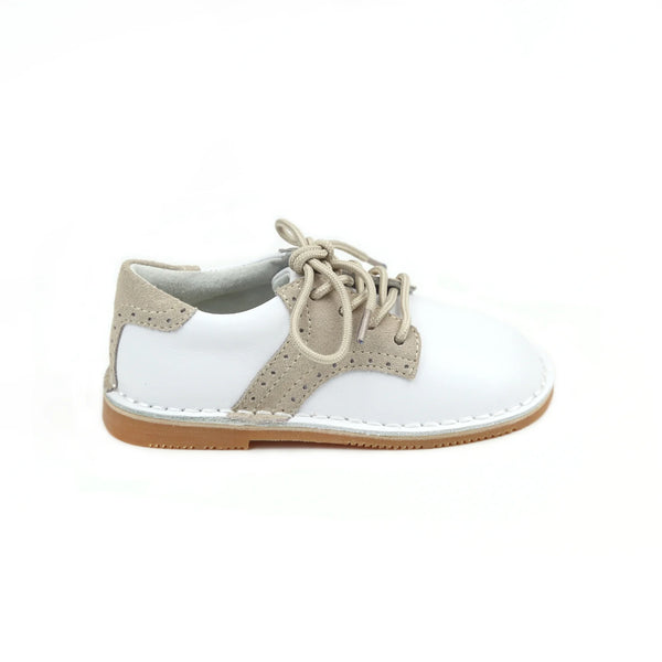 Rowan Classic Saddle Shoe- White/Sand