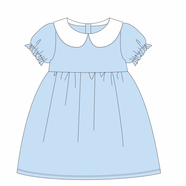 Charlotte Dress- Light Blue
