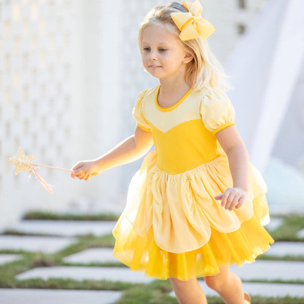 Princess Dress- Yellow