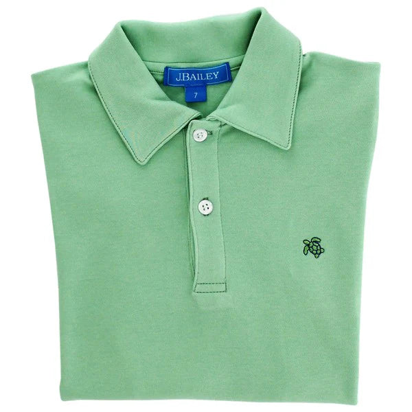 Henry S/S Polo- Celery