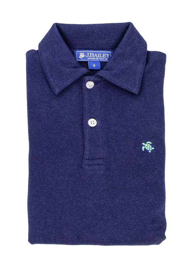 Henry S/S Polo- Navy