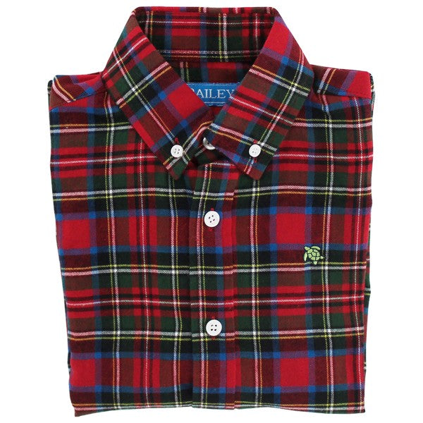 Roscoe Button Down-Wales Plaid