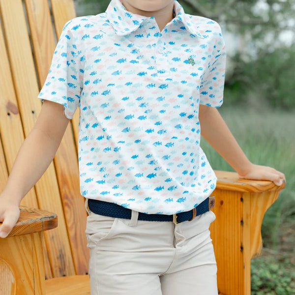 Performance S/S Henry Polo- Fish