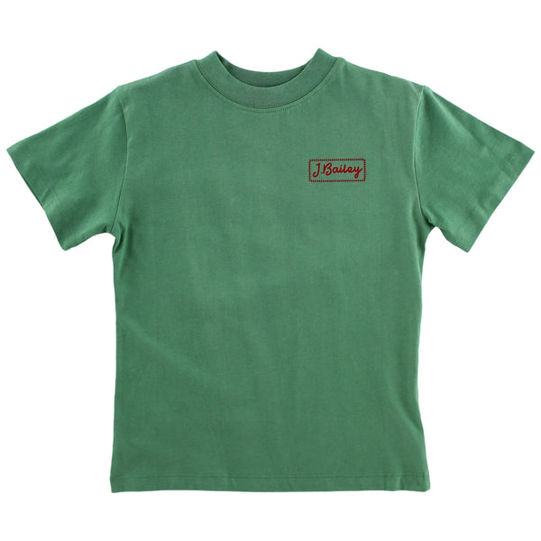 Logo Tee Baseball- Sage