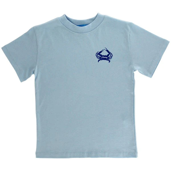 Logo Tee Crab- Bayberry