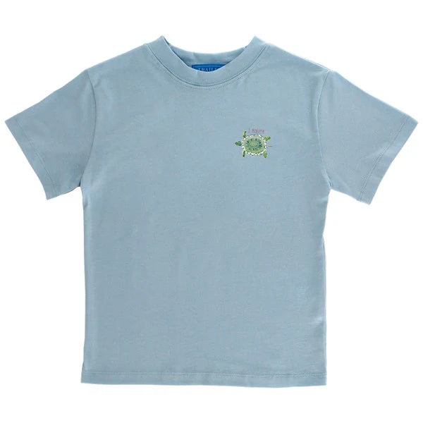 Girls Logo Tee Turtles- Bayberry