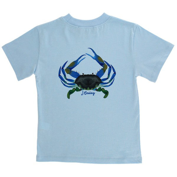 Logo Tee Crab- Bayberry