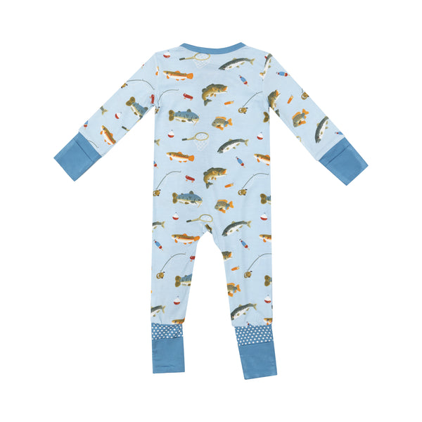 Fishing- 2 Way Zipper Romper