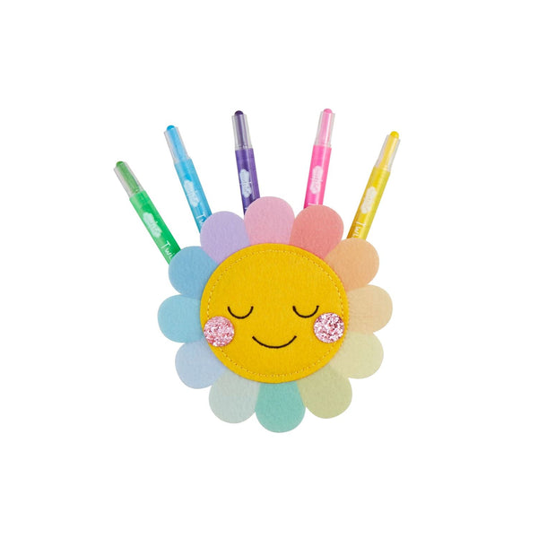 Daisy Twisty Crayon Holder