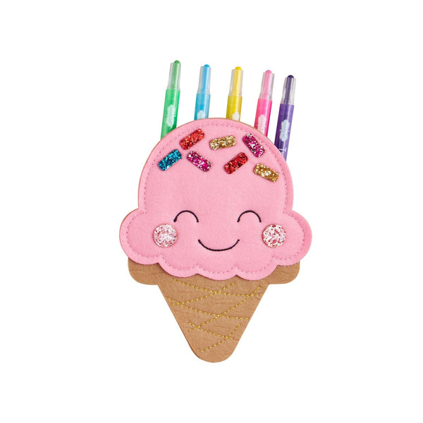 Ice Cream Twisty Crayon Holder