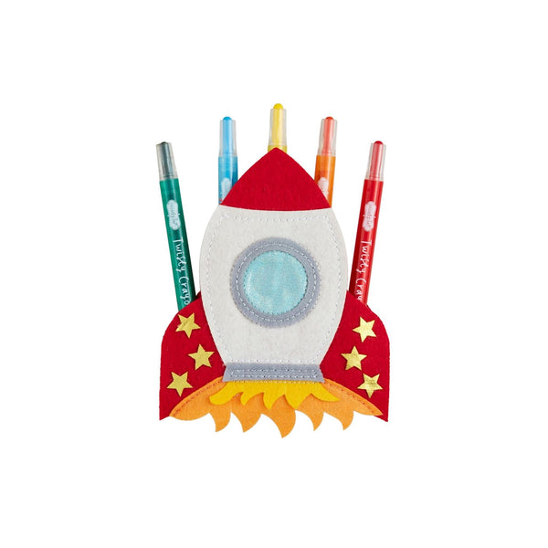 Rocket Twisty Crayon Holder