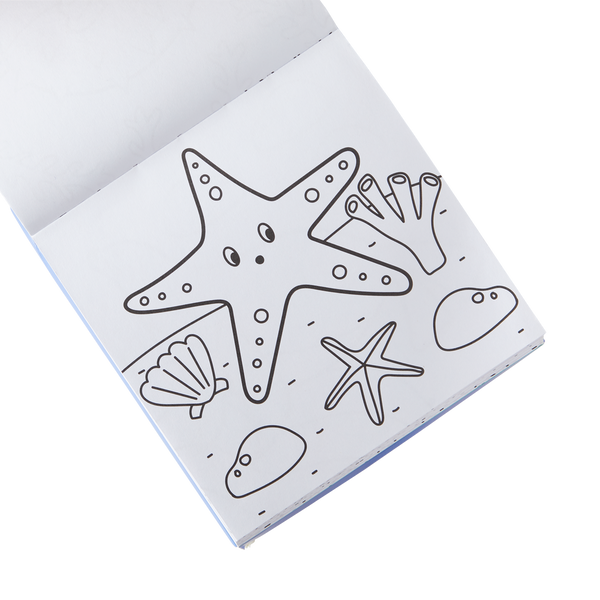 Carry Along Coloring Book Set - Sea Life