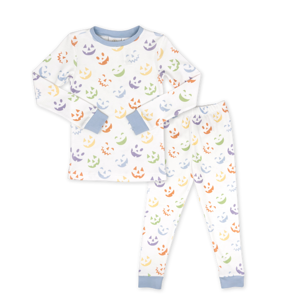 Sweet Pea PJ Set - Peek-a-BOO, Park Blue