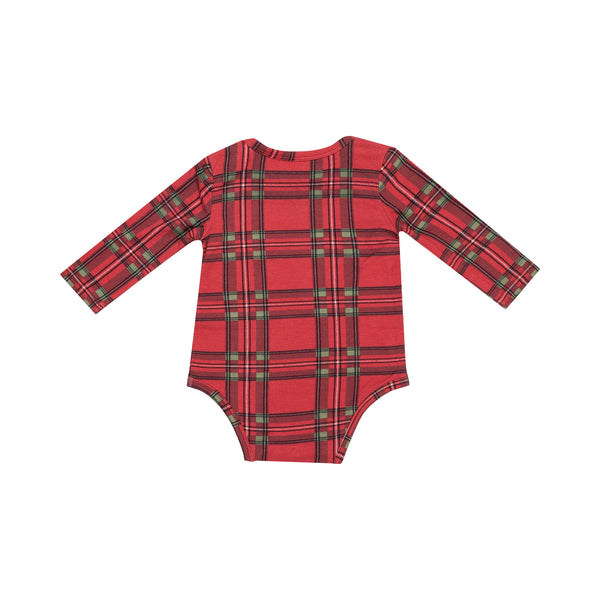 Vintage Holiday Plaid- Bodysuit