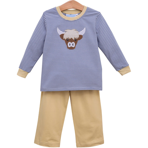 Highland Cow Pants Set