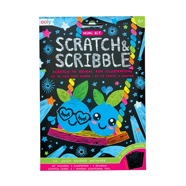 Scratch and Scribble Mini Kit - Lil' Juicy