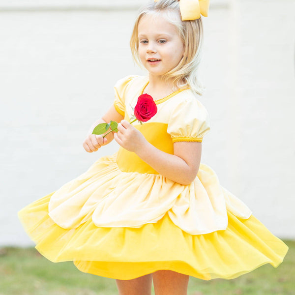 Princess Dress- Yellow