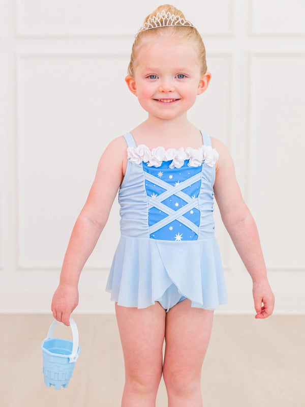 Glass Slipper Princess Dress-Up One Piece