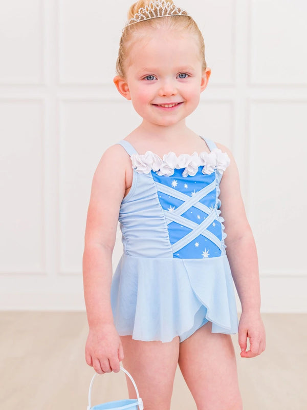 Glass Slipper Princess Dress-Up One Piece