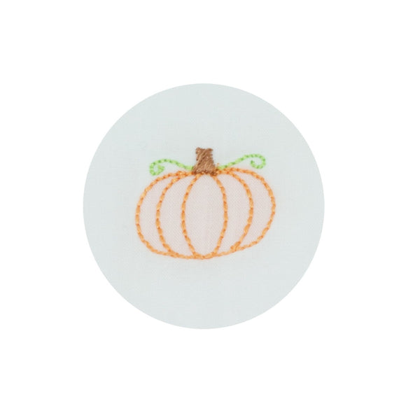 Pumpkin Bubble- Pink Microgingham