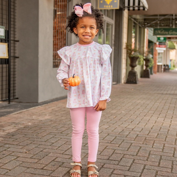 Mary Reese- Ghostly Pink Legging Set