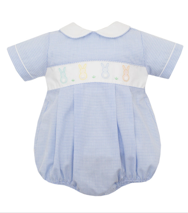 Cottontail's Bubble- Lt. Blue Gingham