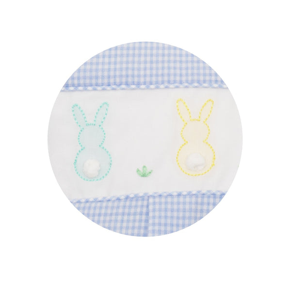 Cottontail's Bubble- Lt. Blue Gingham