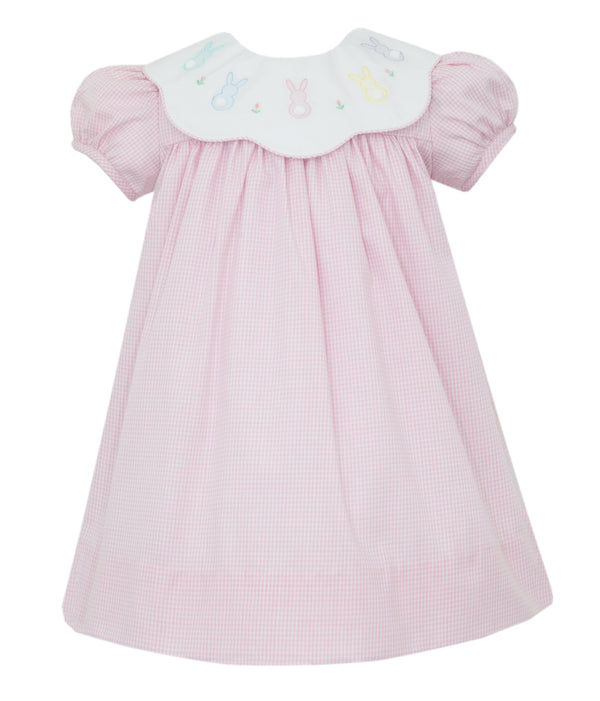 Cottontail's Dress- Pink Gingham