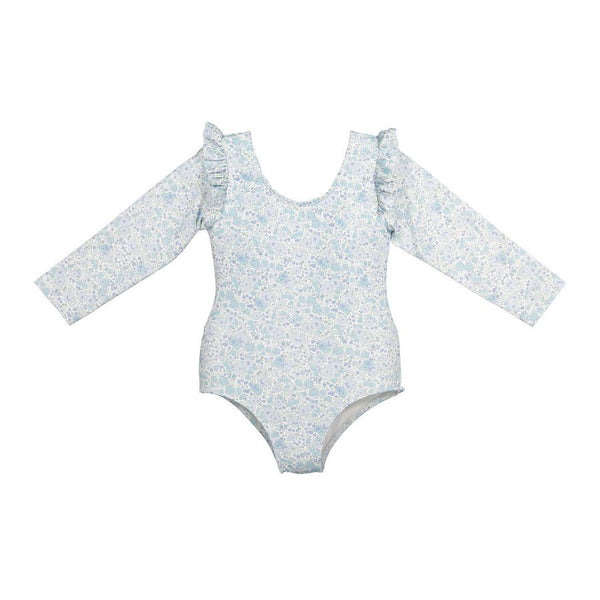 Blue Ditsy Floral Rashguard