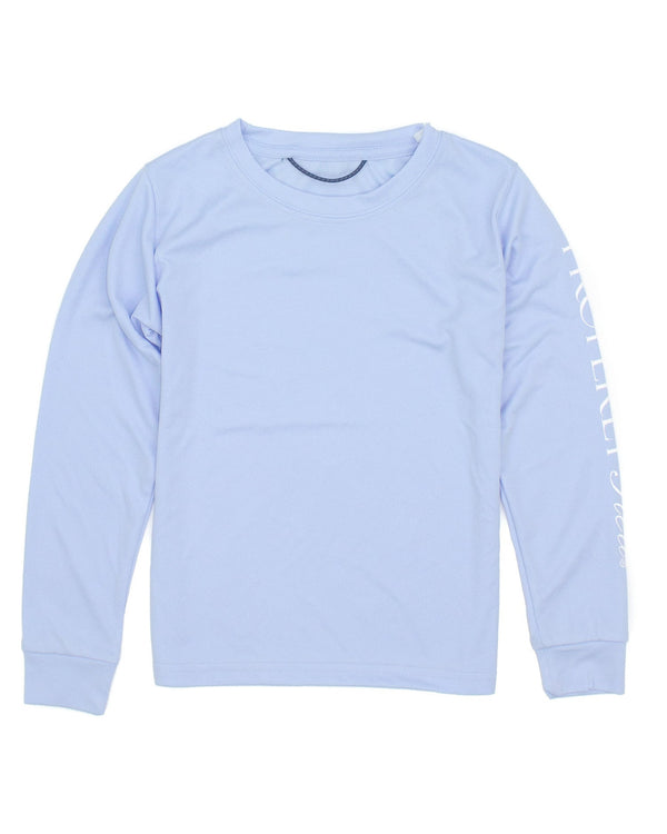 Tidal Rashguard- Light Blue