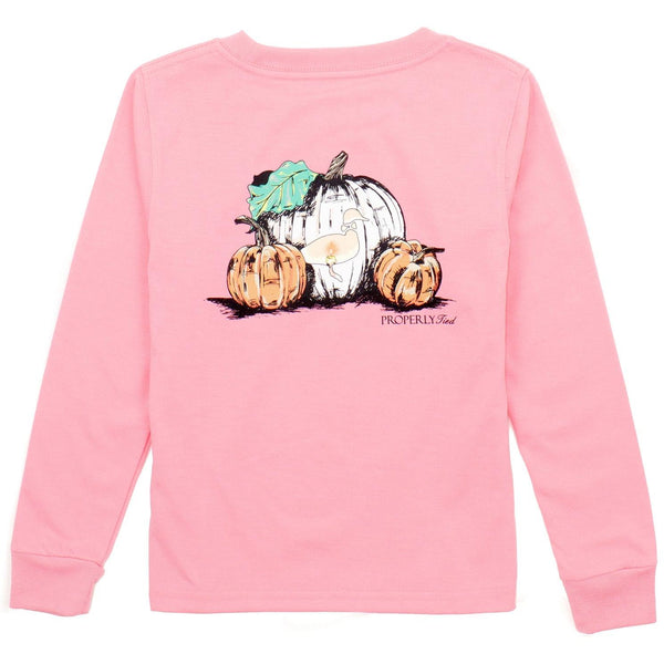 Duck O' Lantern LS- Light Pink