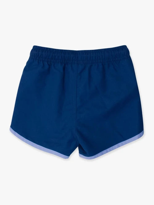 Dolphin Hem Swim Trunks- Navy