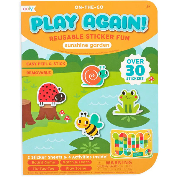 Play Again! Mini On-The-Go Activity Kit - Sunshine Garden