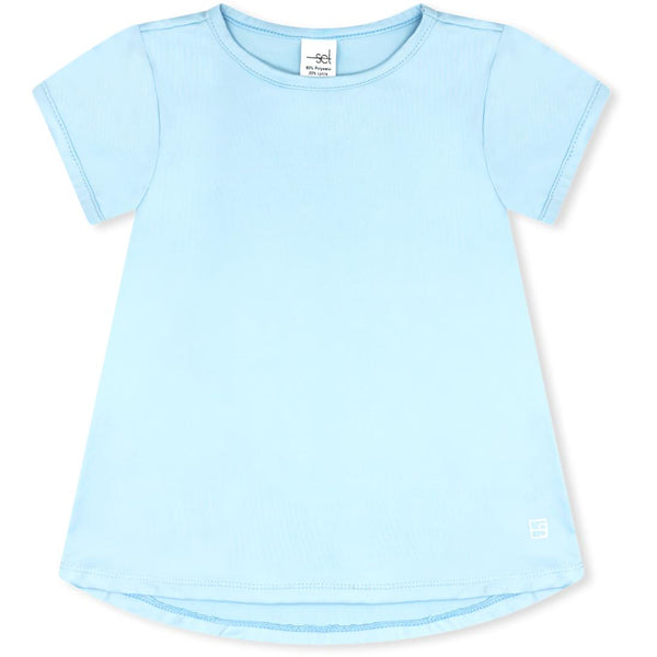 Bridget Basic Tee - Cotton Candy Light Blue