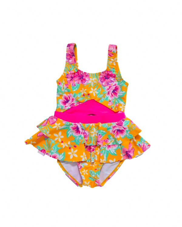 Tangerine Tropic One Piece Swimsuit