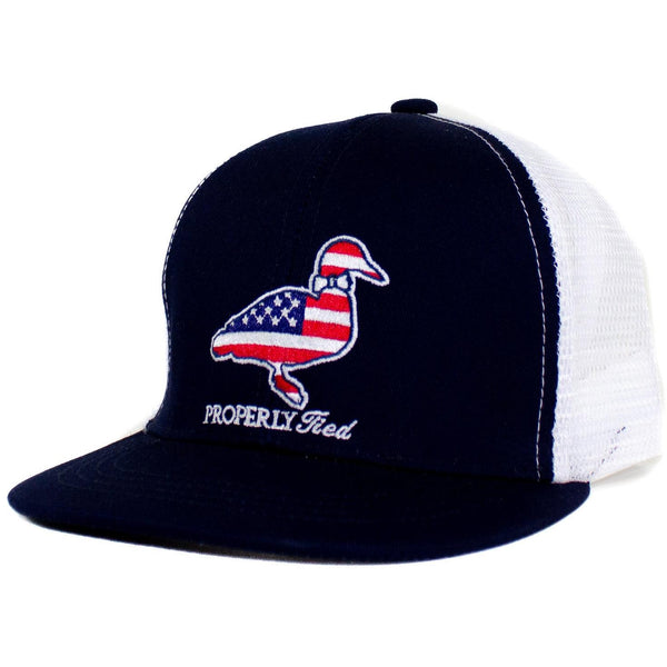 Trucker Hat Americana Logo