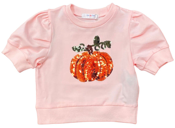 Sequin Pumpkin Shirt