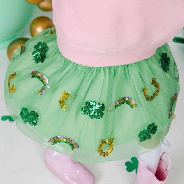 Lucky Sequin St. Patrick's Day Tutu