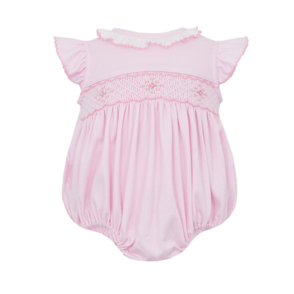 Tania Knit Ruffle Bubble- Pink