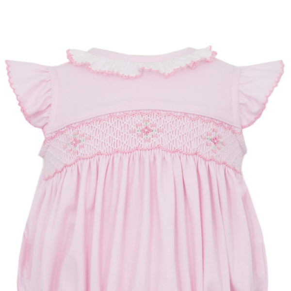 Tania Knit Ruffle Bubble- Pink